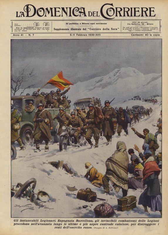The Tireless Legionaries by Achille Beltrame