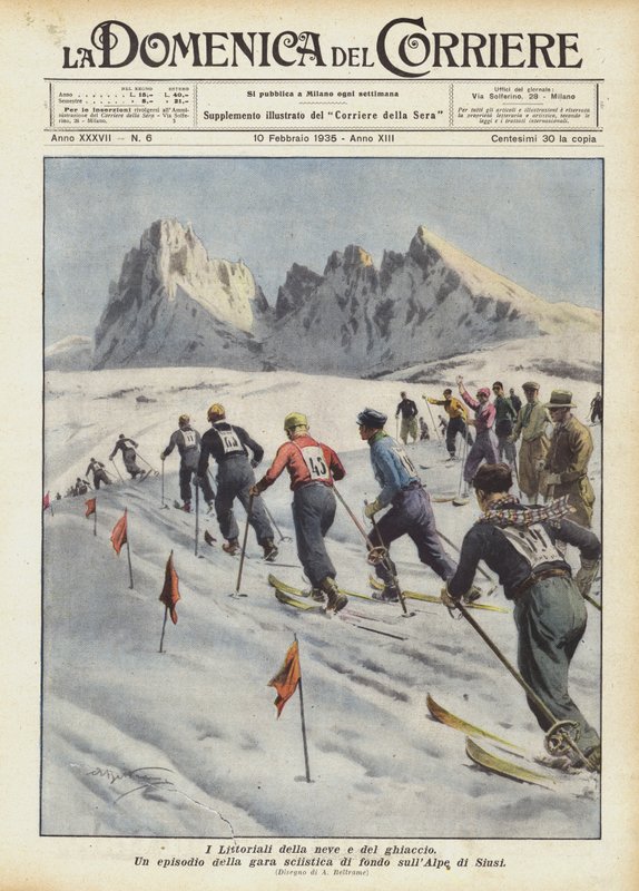 The Littoriali of Snow and Ice by Achille Beltrame