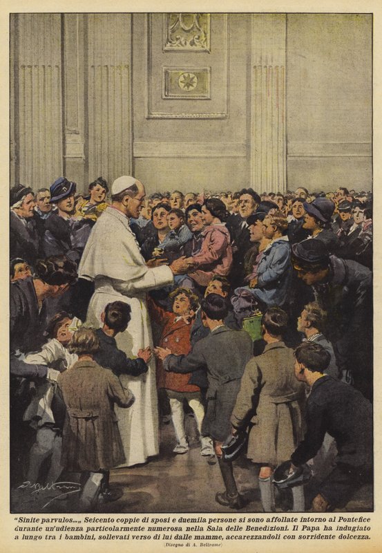 Sinite Parvulos by Achille Beltrame