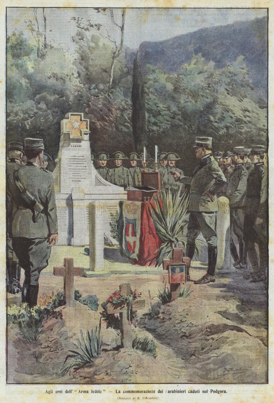 To the Heroes of the Faithful Weapon by Achille Beltrame