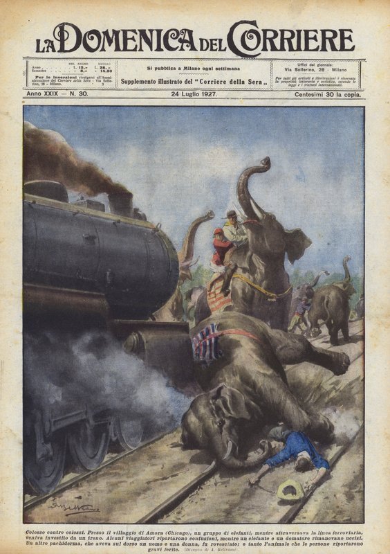 Colossus Against Colossi by Achille Beltrame