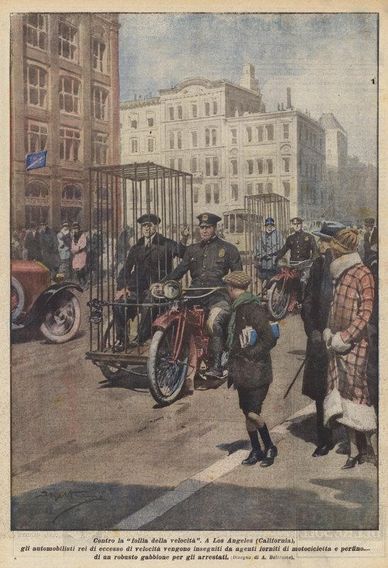 Against the Madness of Speed by Achille Beltrame