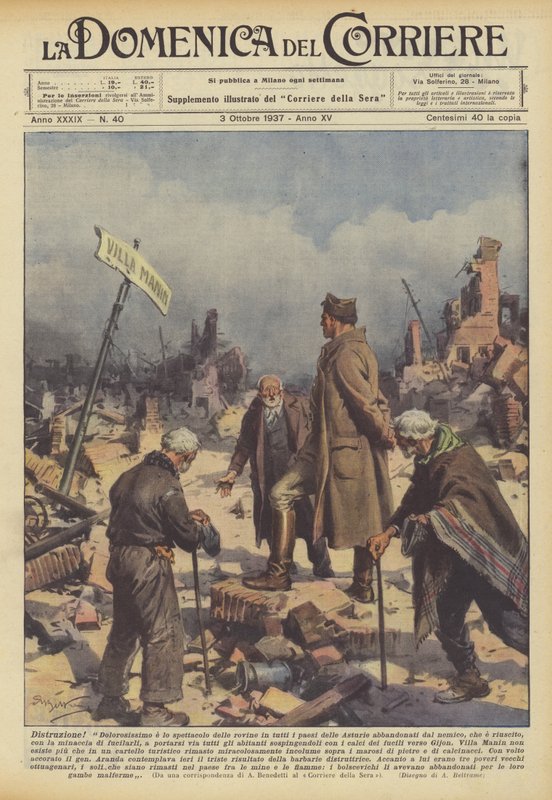 Destruction! by Achille Beltrame