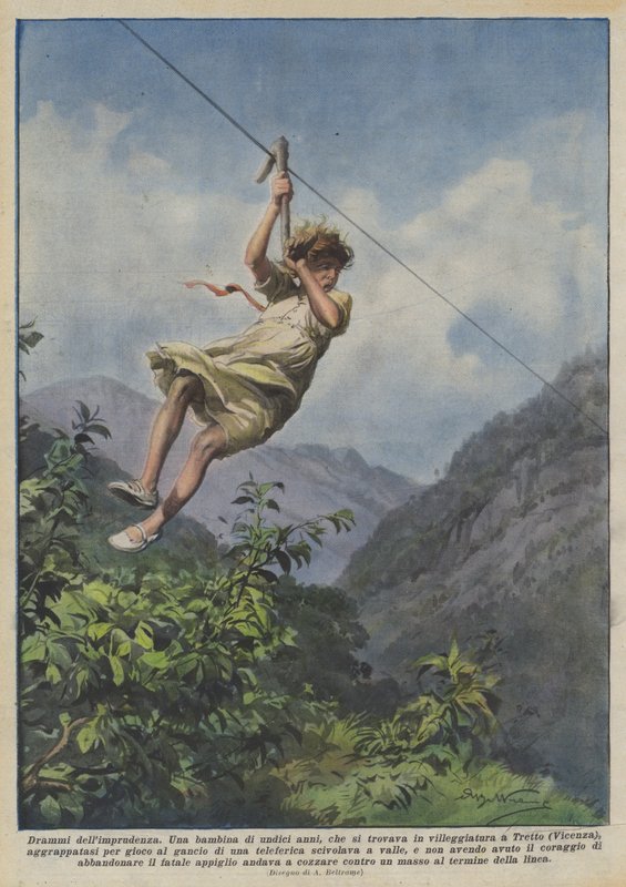 Dramas of Recklessness by Achille Beltrame