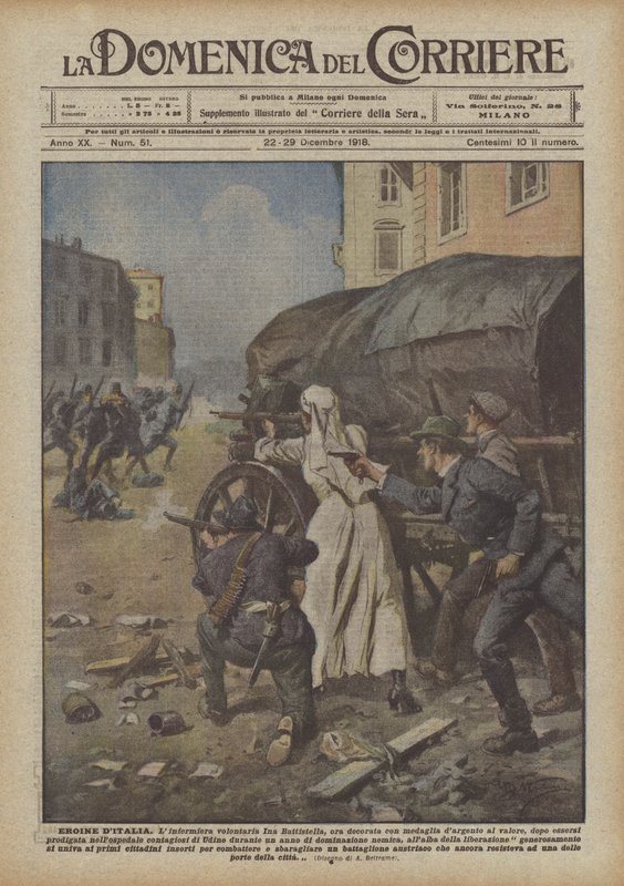 Heroines of Italy by Achille Beltrame