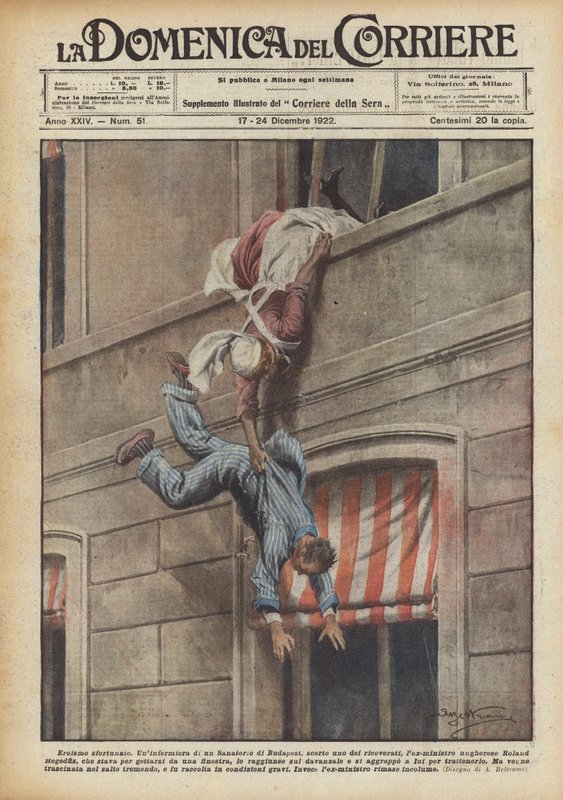 Unfortunate Heroism by Achille Beltrame