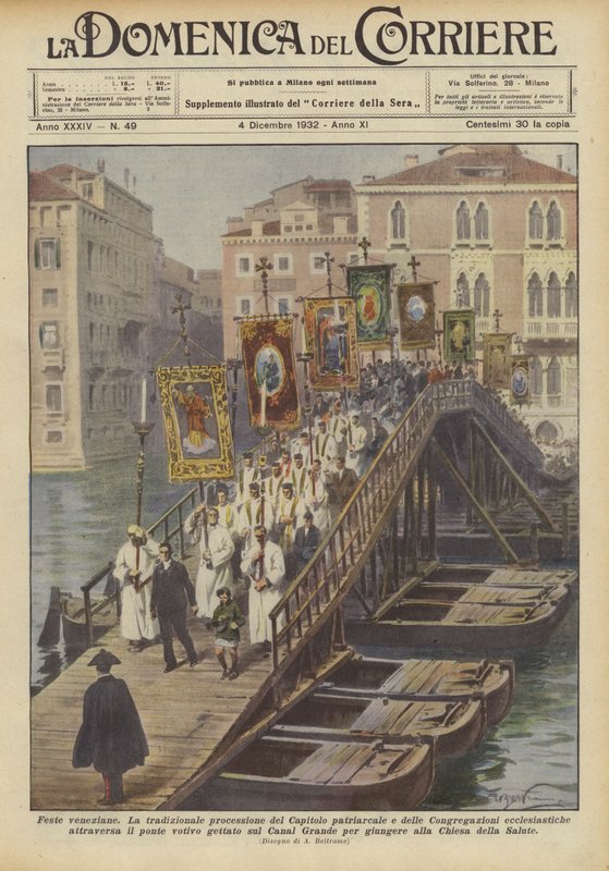 Venetian Festivals by Achille Beltrame