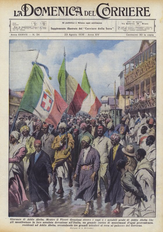 Days of Addis Ababa by Achille Beltrame