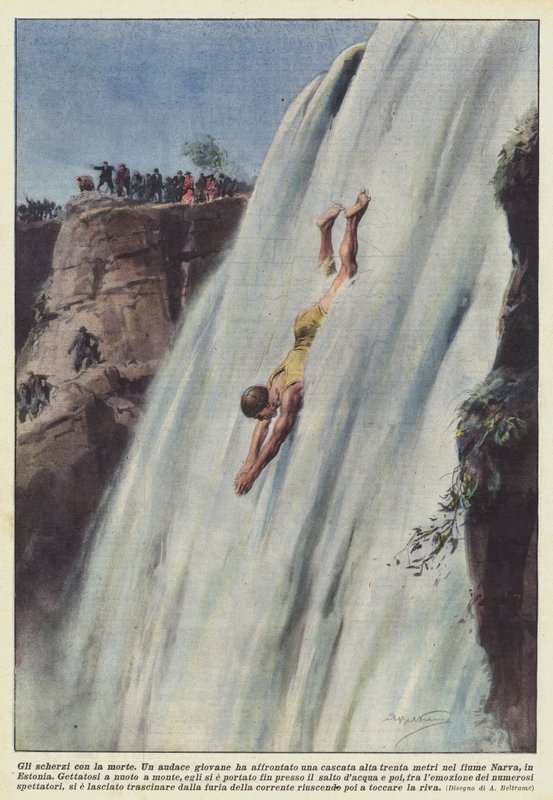 Jokes with Death by Achille Beltrame