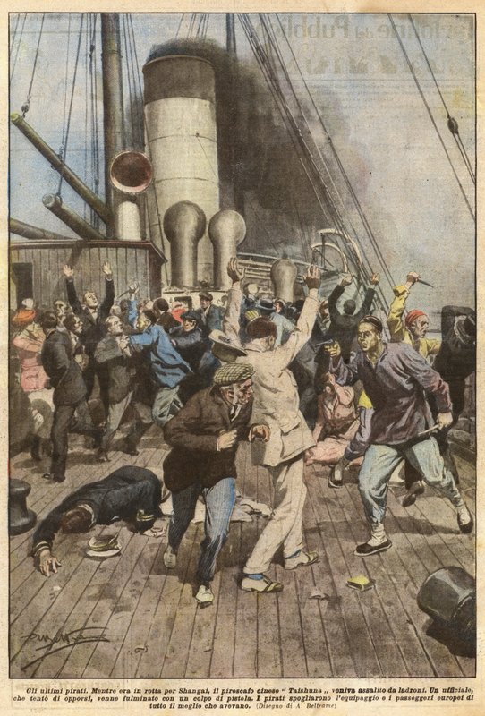 The Last Pirates by Achille Beltrame
