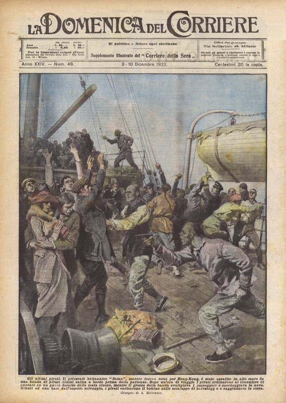The Last Pirates by Achille Beltrame