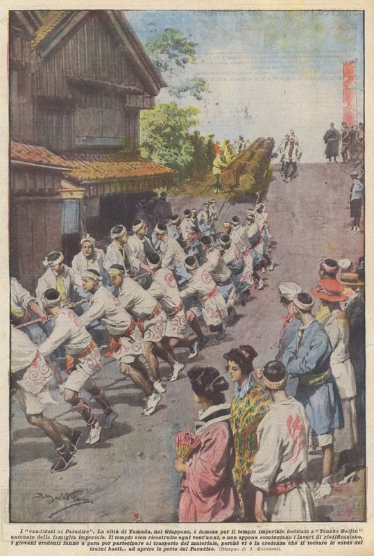 The Candidates for Paradise by Achille Beltrame