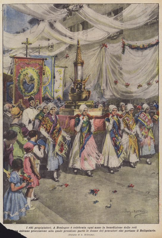The Propitiatory Rites by Achille Beltrame