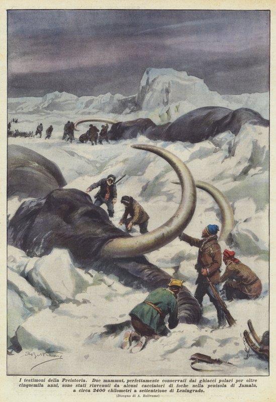 The Witnesses of Prehistory by Achille Beltrame