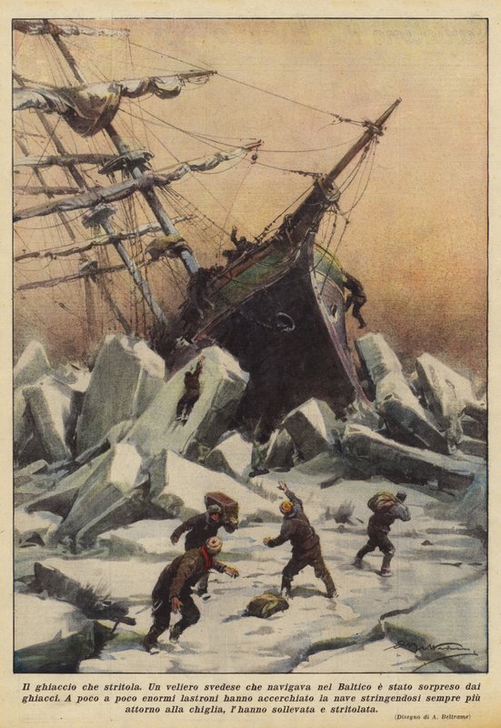 The Ice That Crushes by Achille Beltrame
