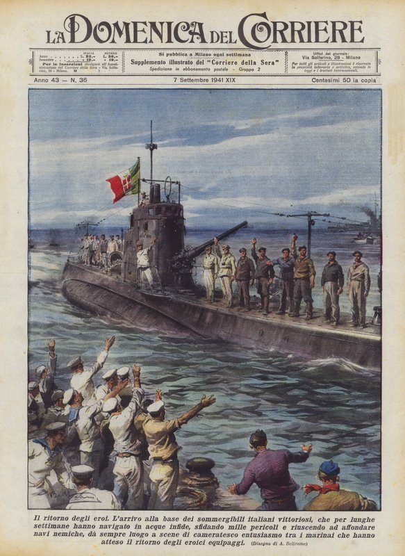 The Return of the Heroes by Achille Beltrame