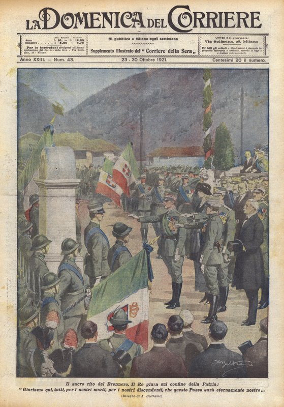 The Sacred Rite of Brenner by Achille Beltrame
