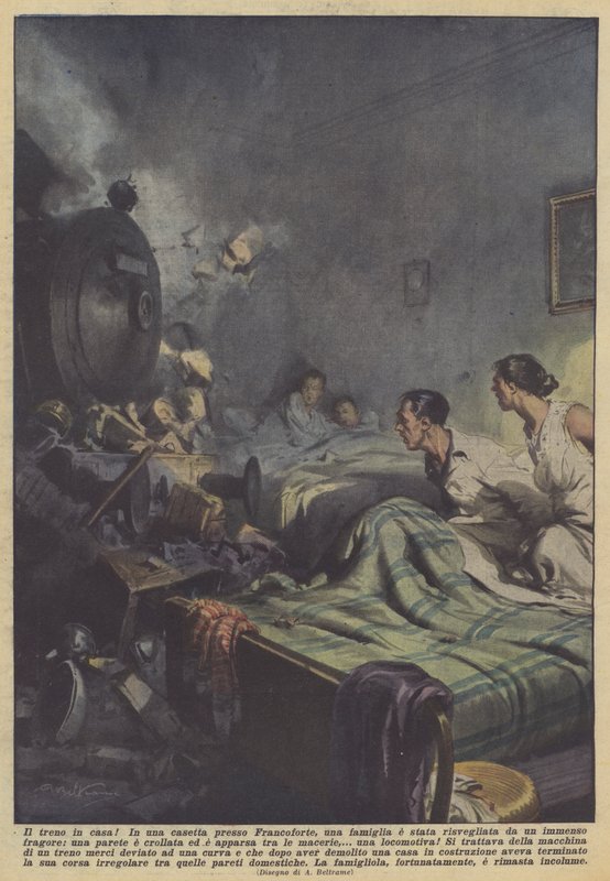 The train at home! by Achille Beltrame