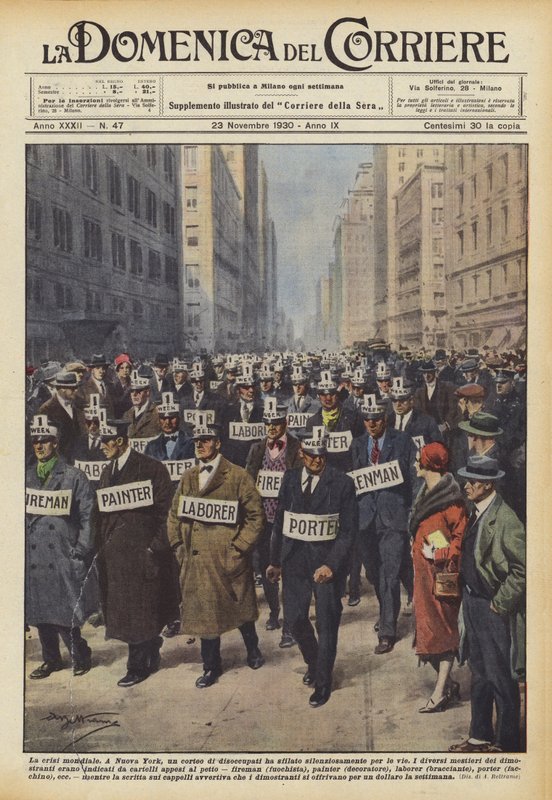 The Global Crisis by Achille Beltrame