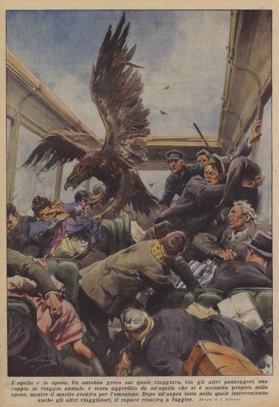 The Eagle and the Bride by Achille Beltrame