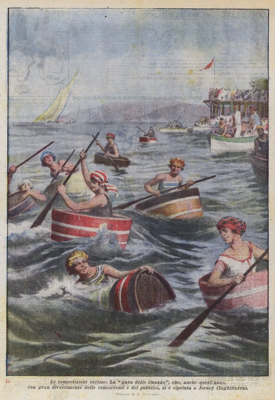 The Curious Competitions by Achille Beltrame