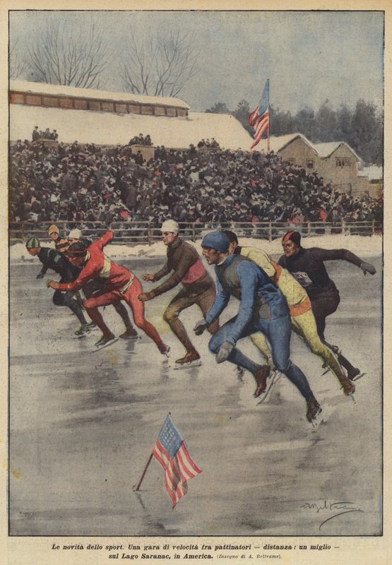 The News of Sport by Achille Beltrame