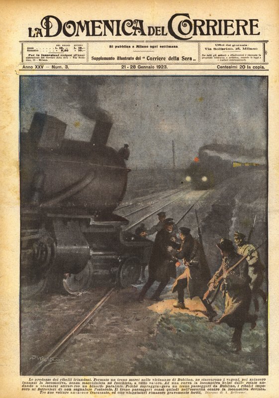 The Feats of the Irish Rebels by Achille Beltrame
