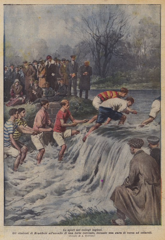 Sports in English Colleges by Achille Beltrame