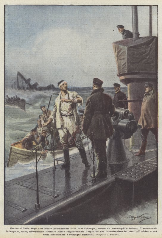 Sailors of Italy by Achille Beltrame