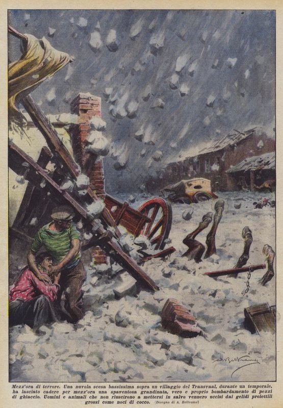 Half an Hour of Terror by Achille Beltrame