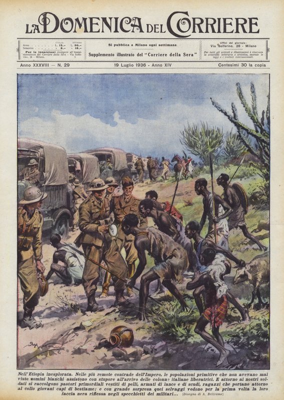 In unexplored Ethiopia by Achille Beltrame