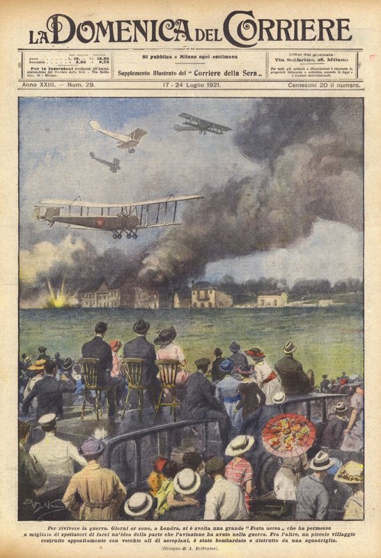 To relive the war by Achille Beltrame