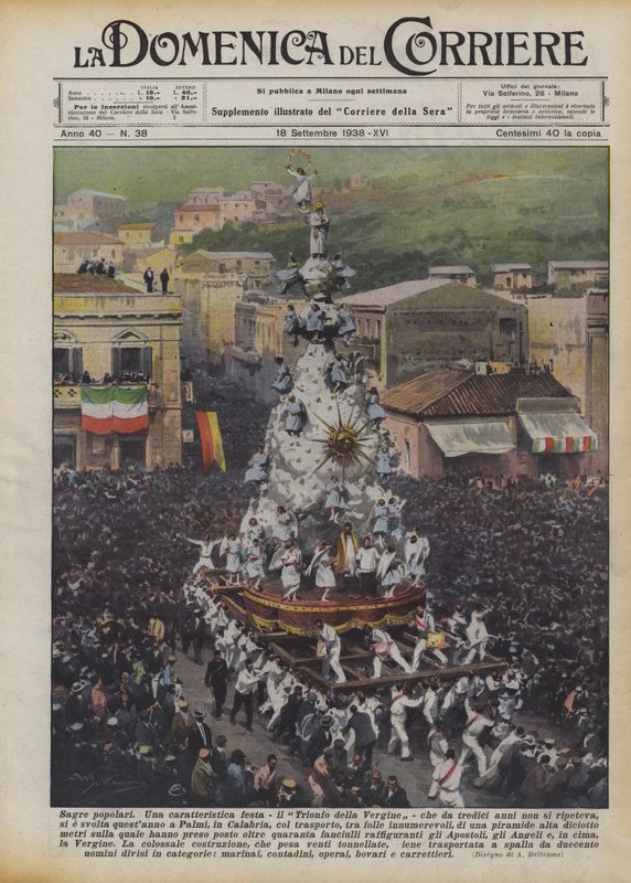 Popular Festivals by Achille Beltrame