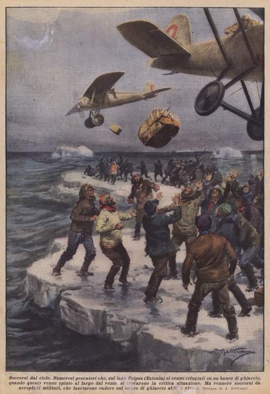 Rescued from the sky by Achille Beltrame