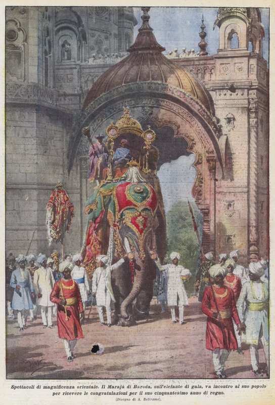 Spectacles of Oriental Magnificence by Achille Beltrame
