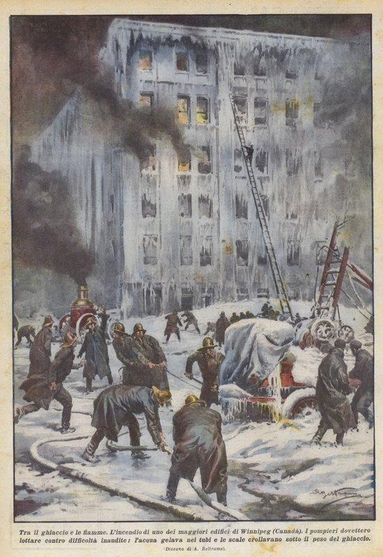 Between Ice and Flames by Achille Beltrame