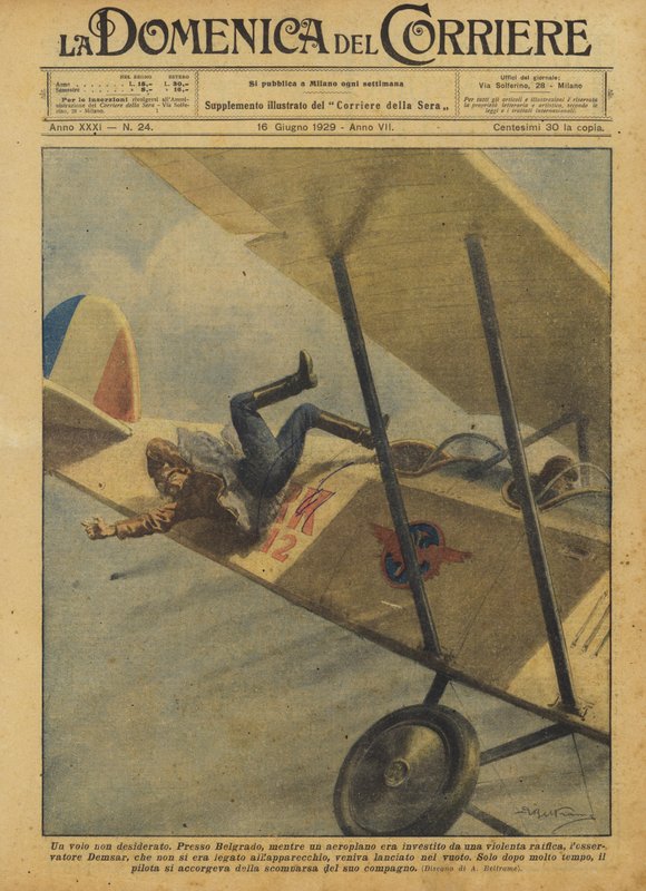 An Unwanted Flight by Achille Beltrame