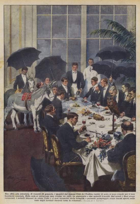 A Challenge to the Evil Eye by Achille Beltrame