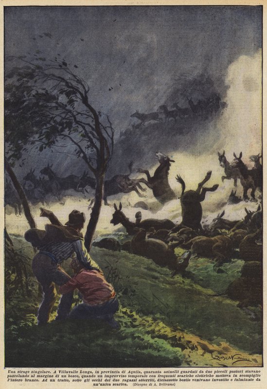 A singular massacre by Achille Beltrame