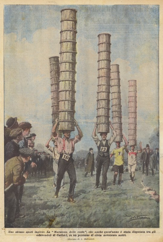 A Strange English Sport by Achille Beltrame