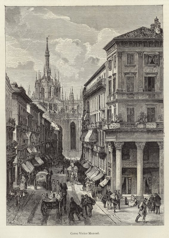 Corso Victor Manuel by Adolf Closs