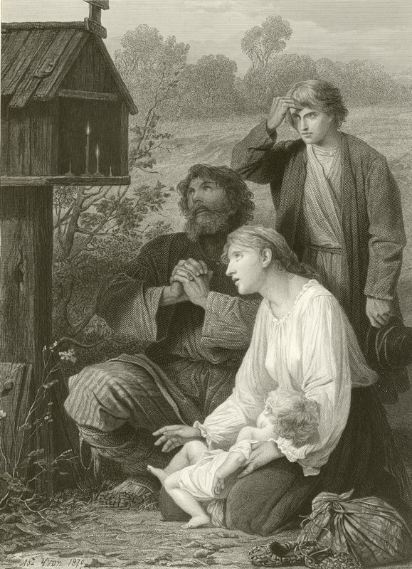 A Shrine in Russia by Adolphe Yvon