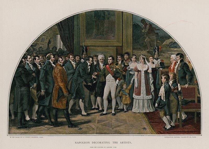 Napoleon Decorating the Artists by Adolphe Yvon