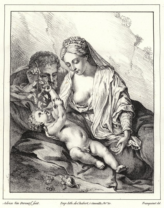 The Holy Family by Adriaan van der Werff