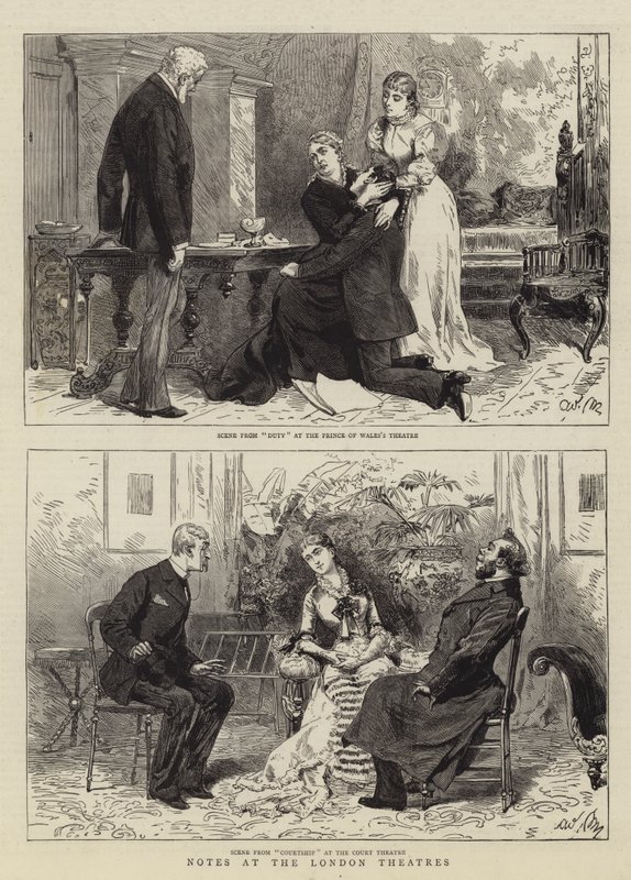 Notes at the London Theatres by Adrien Emmanuel Marie