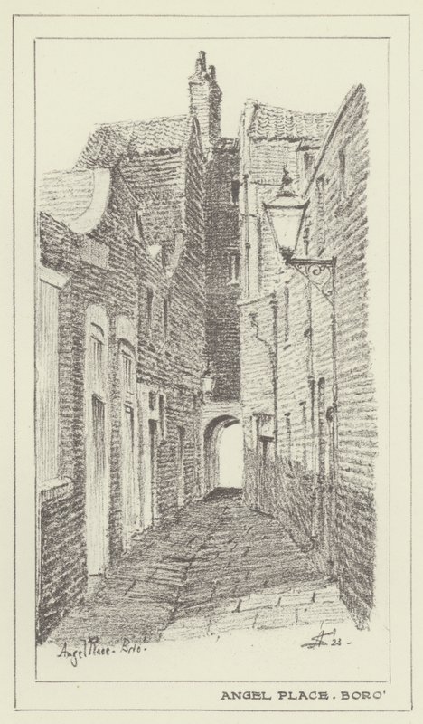 Angel Place, Borough by Alan Stapleton