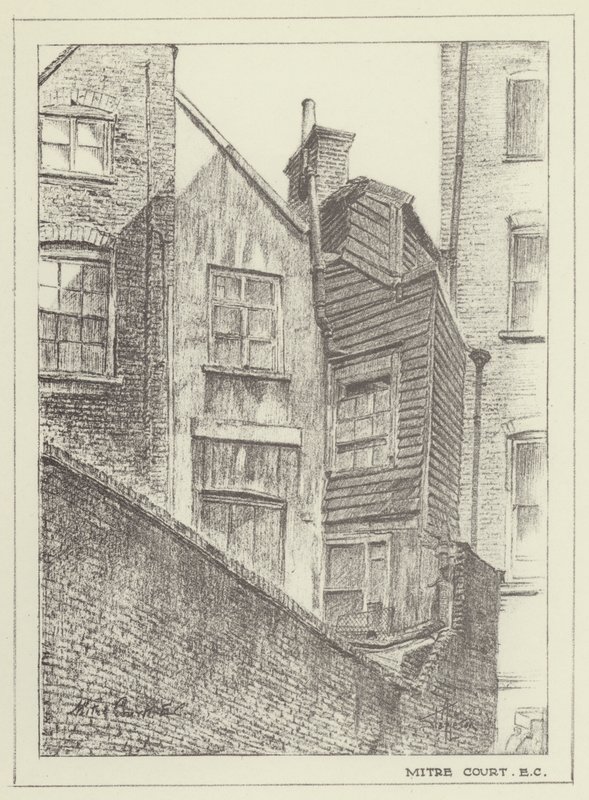 Mitre Court, EC by Alan Stapleton