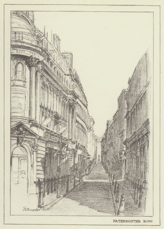 Paternoster Row by Alan Stapleton