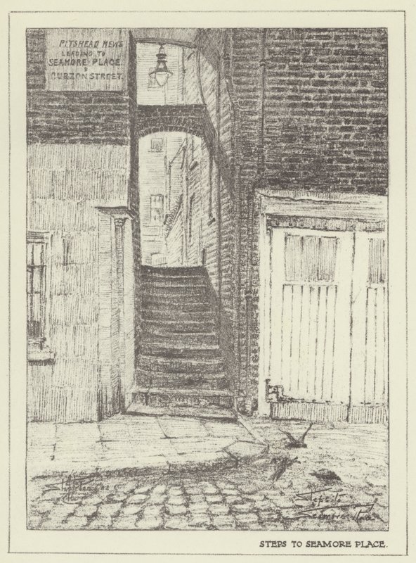 Steps to Seamore Place by Alan Stapleton