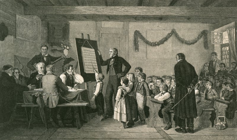Examination of a Village School by Albert Anker